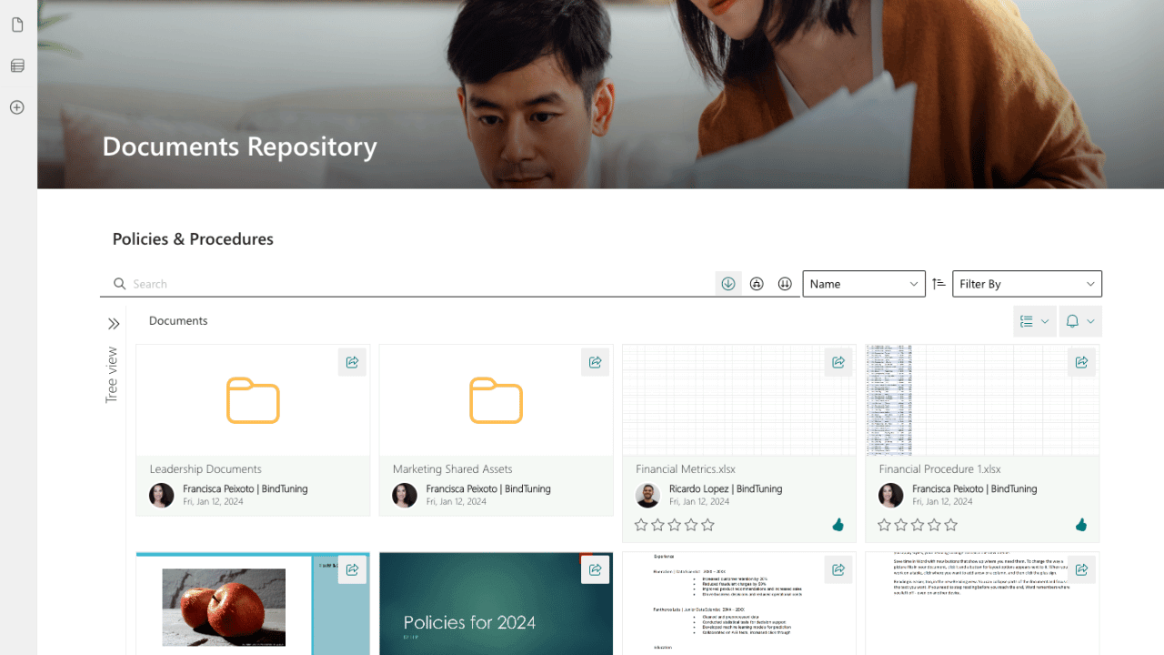 Document Repository template
